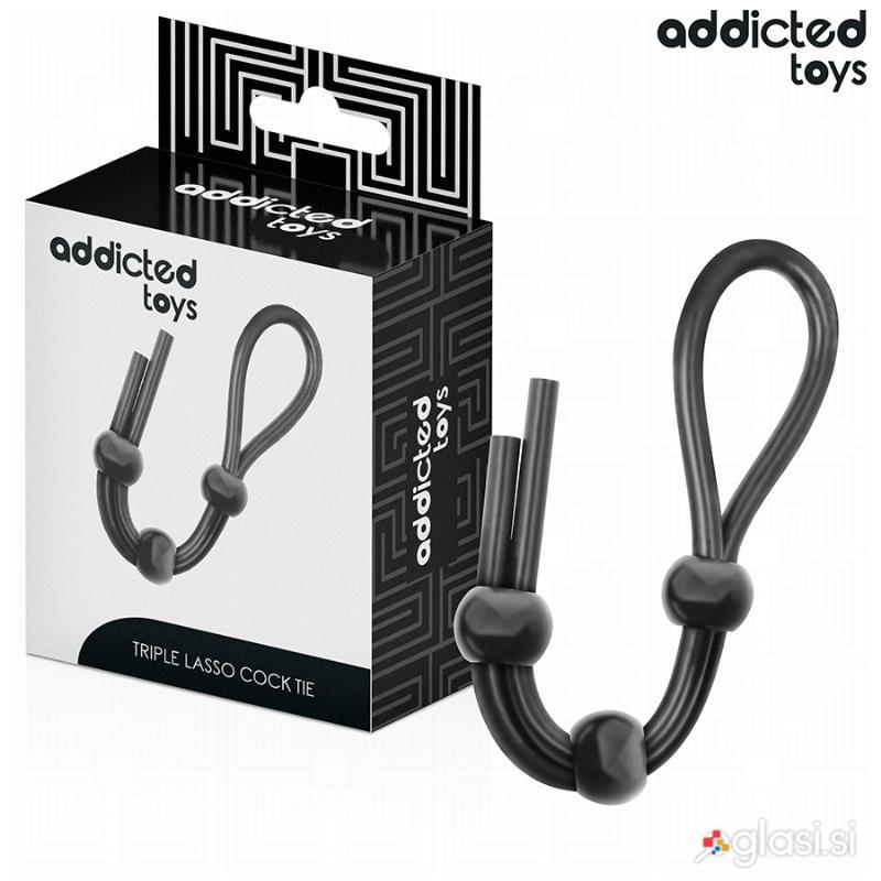 EREKCIJSKI OBROČEK Addicted Toys Silicone Rope