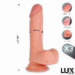 DILDO Lux Max Triple Density With Balls 21 cm