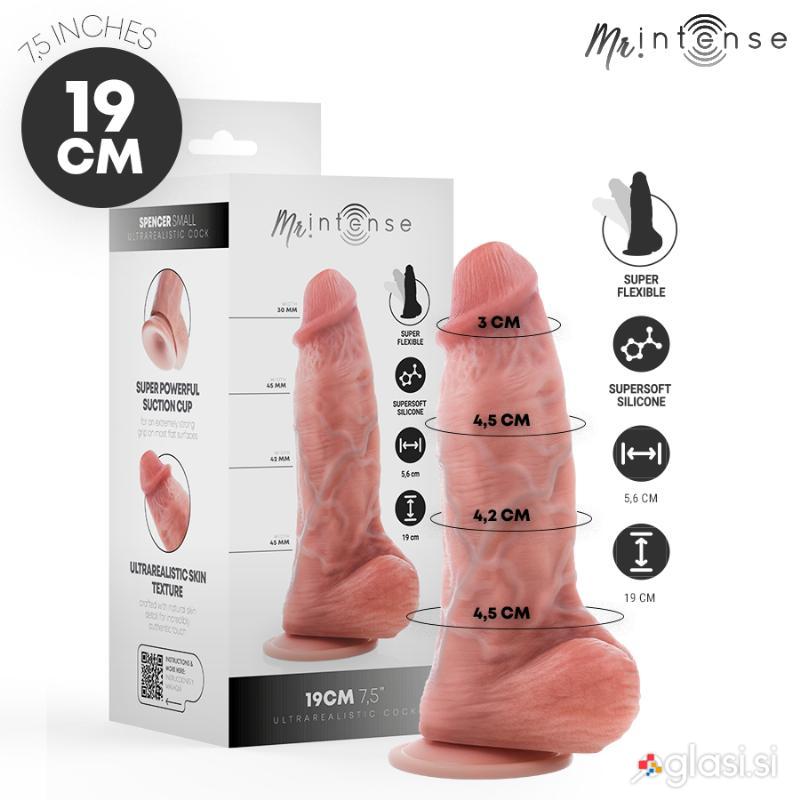 DILDO Mr. Intense Spencer Ultra Realistic (19 cm)