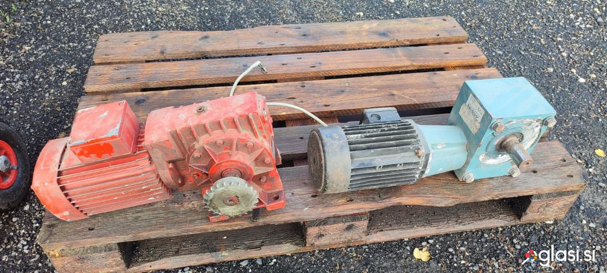 Elektromotor z reduktorjem