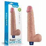 VIBRACIJSKI PENIS Lovetoy Real Softee Flesh 10,5''