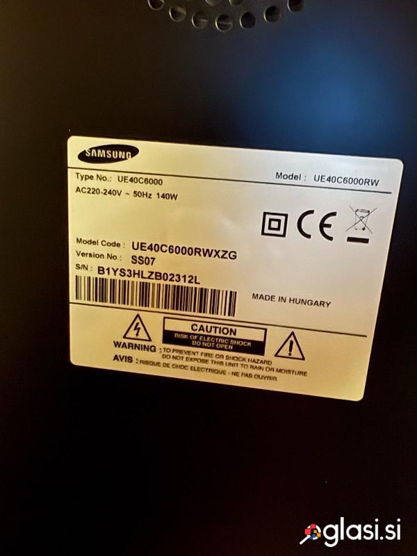 TV Samsung 40