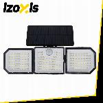 167 LED 500lm solarna svetilka s senzorjem gibanja 1800mAh IP65 6000-6500K