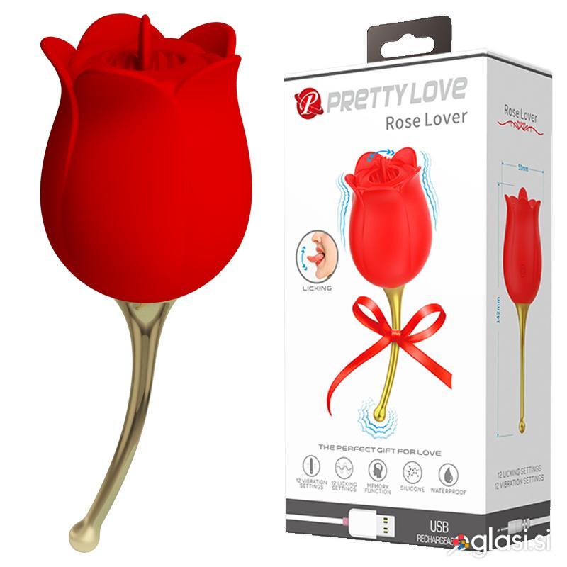 KLITORALNI STIMULATOR Pretty Love Rose Lover