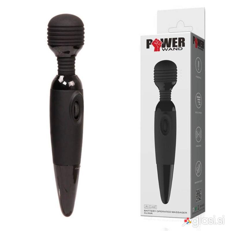 MASAŽER Pretty Love Power Wand Black