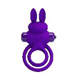 VIBRACIJSKI EREKCIJSKI OBROČEK Pretty Love Vibrant 3 Purple