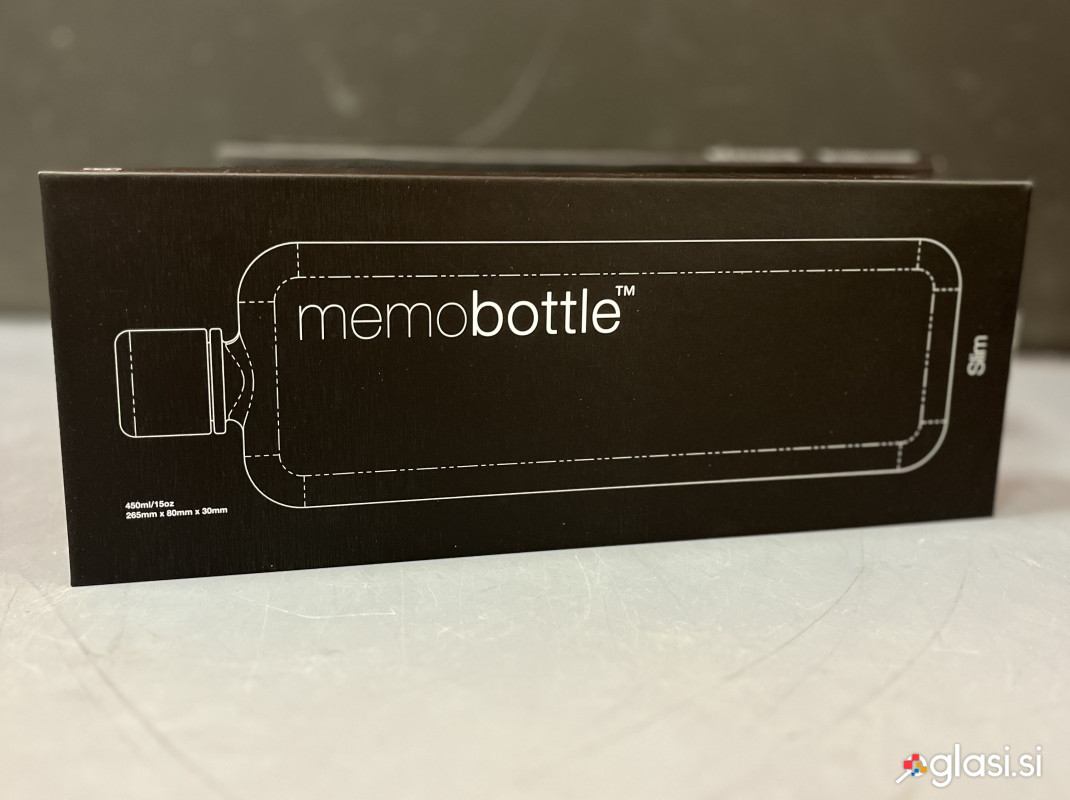 Memobottle | Slim (450ml) | kot novo (z original embalažo)