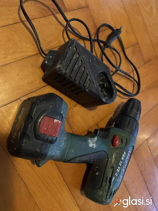 BOSCH PSR 12 VE-2 (predelan na Li-ion baterije!)