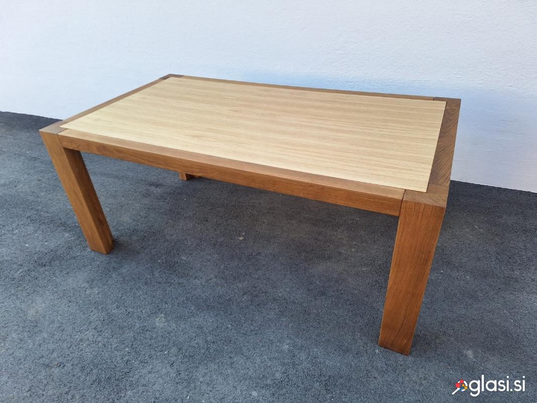 Masivna hrastova miza 1800 x 1000
