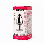 ANALNI ČEP X-MEN Secret Shine Heart Red (L)