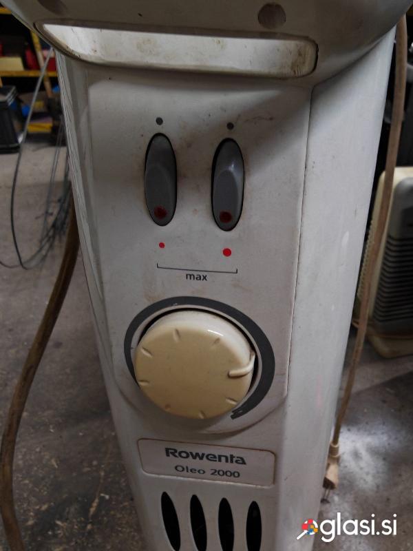 Oljni radiator rowenta 2000w