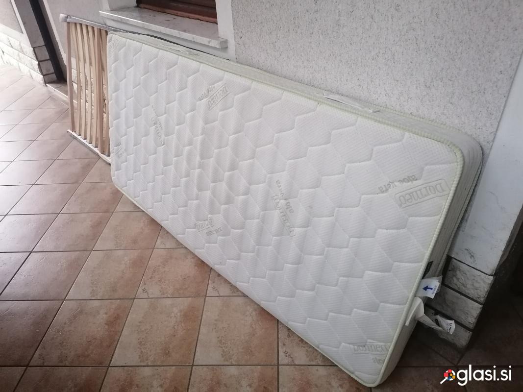 Ležišče Dormeo Aloe Vera, 90 x 190 cm, višina 14 cm + letveno dno