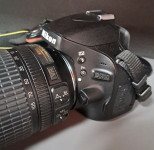 Nikon D5100 komplet | 2 VR objektiva | 5508 proženj | Lowepro + stojal