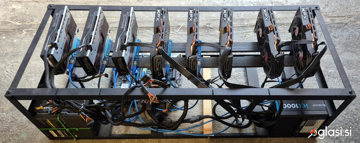 Mining rig 8x Rx580 8GB