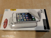 PREKLOPNI OVITEK ZA IPHONE  Apple  SE/5S/5 bel, nov, zapakiran