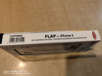 PREKLOPNI OVITEK ZA IPHONE  Apple  SE/5S/5 bel, nov, zapakiran