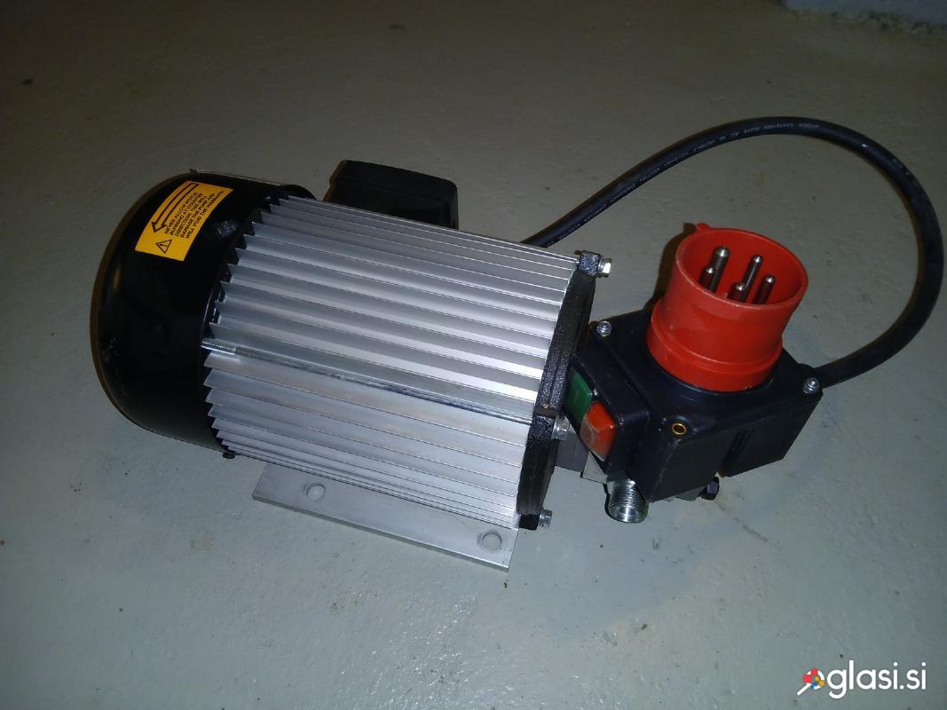 Motor z črpalko za cepilec,cepilnik