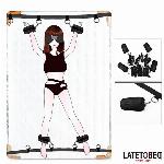 KOMPLET ZA VEZANJE Latetobed BDSM Line Bed Rest
