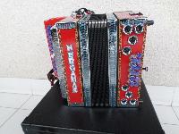 Diatonična harmonika HERGAMAS 30 cm -kot nova