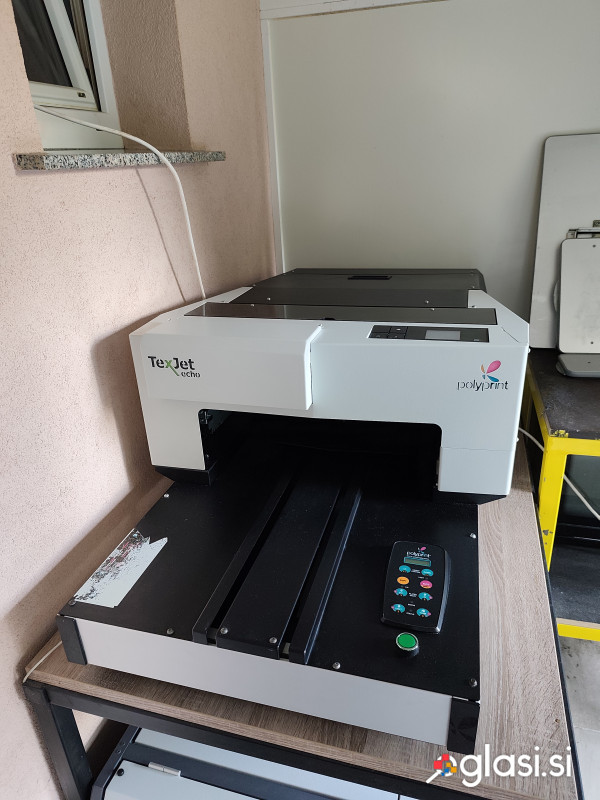 KOMPLET za DTG/DTF (TexJet Echo+Schulze IV+Drucktech preša...)