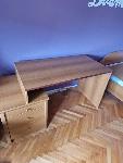 Masivna pisalna miza 120x65 Alples češnja