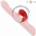 VIBRATOR RABBIT Intense Lele Rotating & Oscillating Red