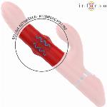 VIBRATOR RABBIT Intense Lele Rotating & Oscillating Red