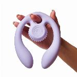 DVOJNI STIMULATOR ZA PARE Snail Vibe Gizi Duo Lila