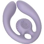 DVOJNI STIMULATOR ZA PARE Snail Vibe Gizi Duo Lila