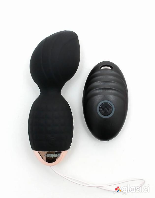 VIBRACIJSKE KROGLICE Rimba Athens Black-Gold