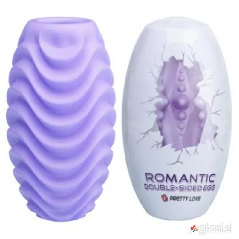 MASTURBATOR Pretty Love Romantic Double Sided Egg