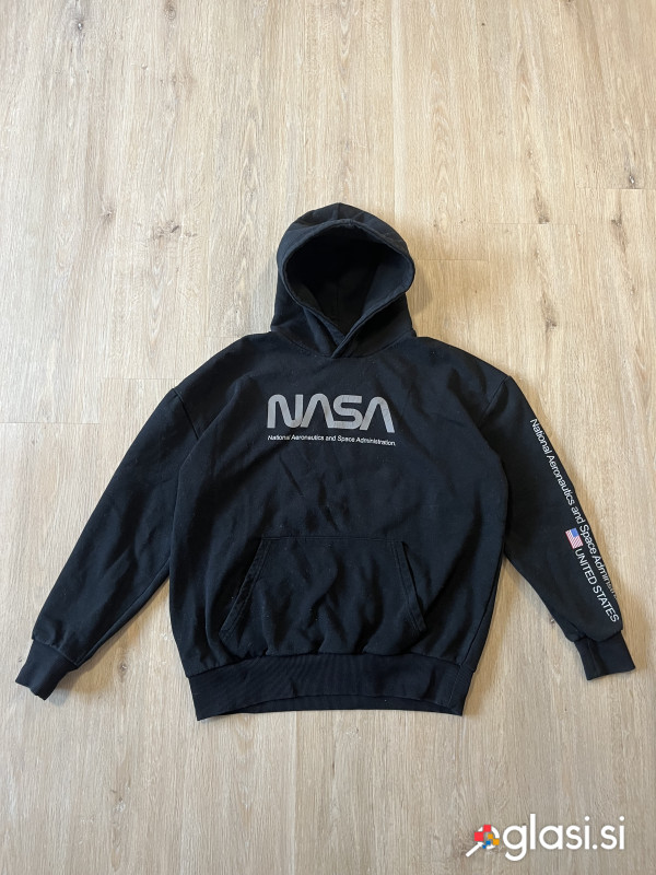 NASA hoodie | pulover s kapuco | dobro ohranjen