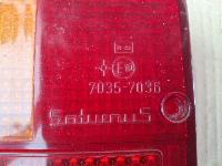 Pokrov luči za prikolico traktor steklo za luč Saturnus 7036