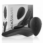 VIBRATOR ZA HLAČKE Black & Silver Preston Black