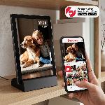 id-2931 Touch aku. 5000mAh digitalni foto okvir FRAMEO Wi-Fi zvočnik  32GB 10,1"