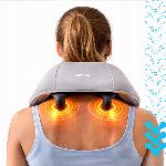 22W aku. prenosna masažna in grelna naprava za vrat in hrbet shiatsu masažer USB