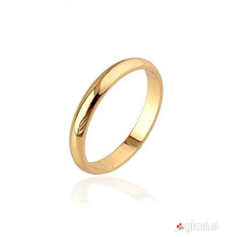 Zlat prstan unisex