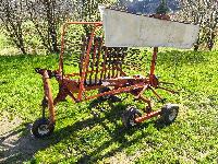 Zgrabljalnik Kuhn GA 410, tandem, tipalno kolo, 10 rok, 4 prsti