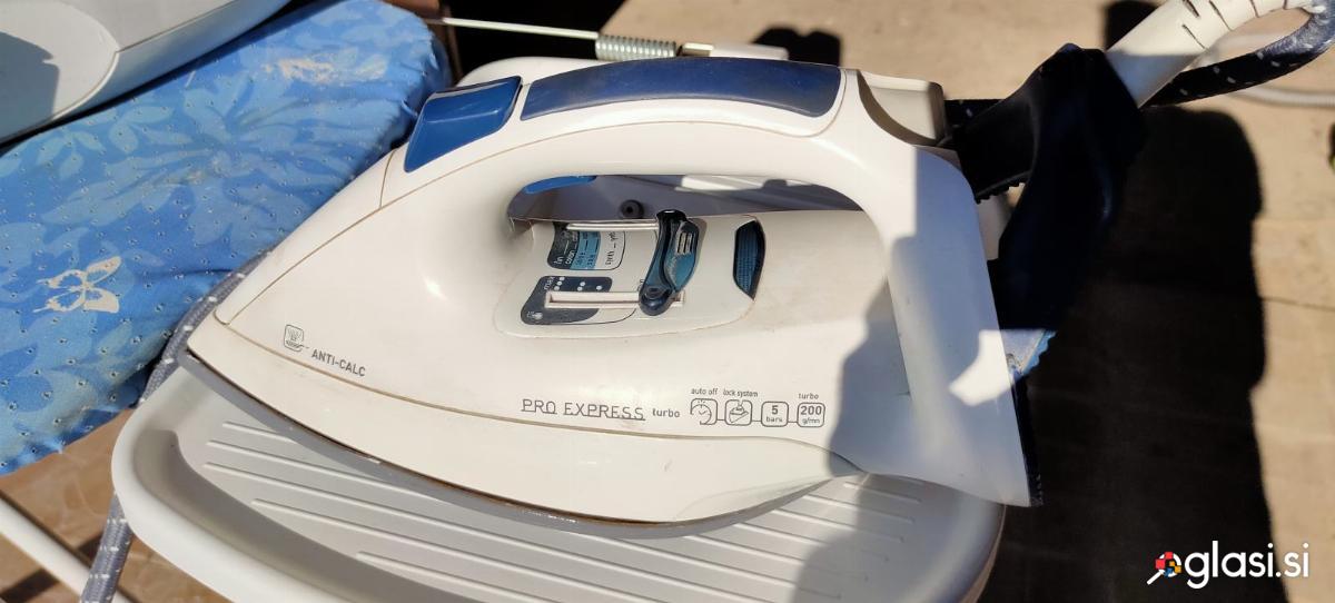 Likalnik Tefal | parna postaja | likalna deska