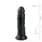 DILDO Eeasytoys Realistic Black (15,5 cm)