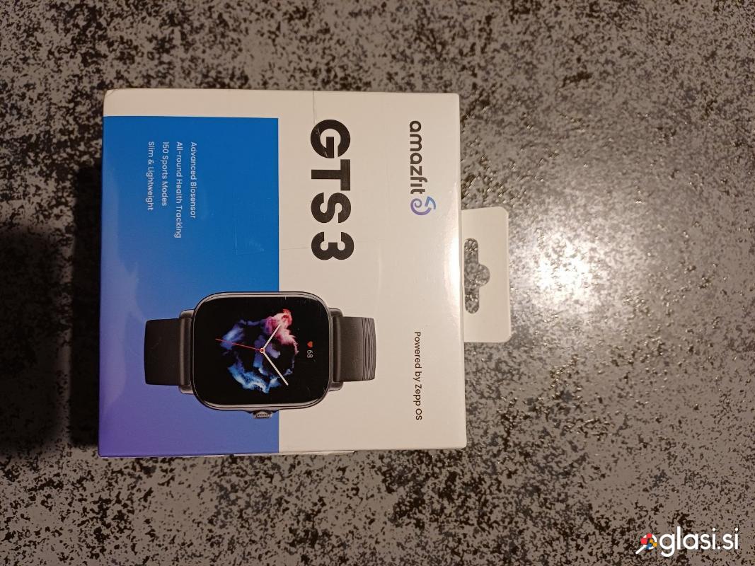 AMAZFIT GTS3 nova zapaikrana pametna ura samo 79 EUR