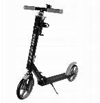Alu. zložljiv otroški skiro do 100kg gumirana kolesa 200mm ABEC-7 siv Spido
