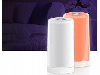 id-1005 LED RGB aku. namizna nočna lučka USB touch bela