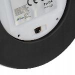Dekorativna XL toplo bela LED vrtnica v steklenem kozarcu 21cm