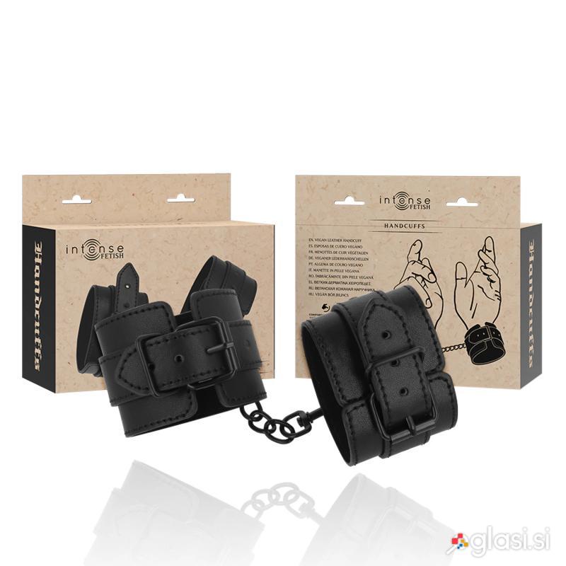 OKOVI ZA ZAPESTJE Intense Fetish Vegan Leather