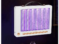 Električna aku. LED UV insekticidna svetilka za komarje 26cm USB bela