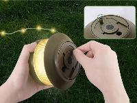 Potovalna aku. 3000mAh LED girlanda za kampiranje USB 20m IP67
