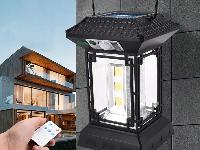 Potovalna aku. 2400mAh solarna LED luč za kampiranje s senzorjem USB daljinec