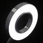 id-1005 Gibljiva 24 LED kozmetična namizna svetilka USB sponka