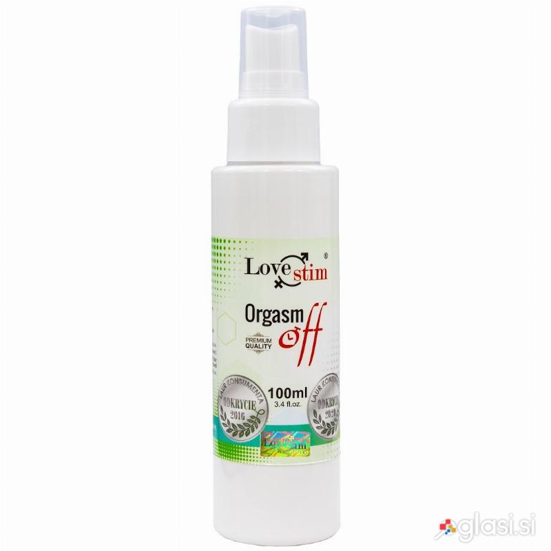 RAZPRŠILO ZA ZAKASNITEV ORGAZMA Orgasm Off (100 ml) - sprej proti prehitremu izl
